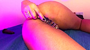 Milky Tits Squirt While This Slut Fingers Herself Hard