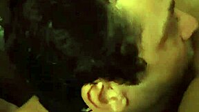giving a good suck on the brunette's sweet spot