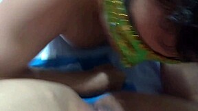Damn! Corno Viado Swallows Cum From Friend in Wife's Wet Pussy