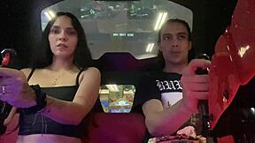 I Finish Inside My Hot Neighbor After a Video Game Bet - Spanish Porn
