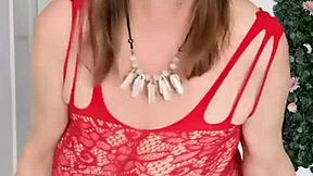 hey, wanna see busty granny mariaold flash her hairy pussy up close?
