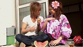 Sweet Japanese Geisha Stars in Her First JAV Film with Bold Action