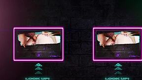 Hey, check this private nude workout with busty ebony Nia Nacci in VR