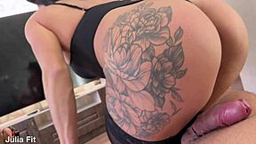 cute beauty ended up farting after rough anal pounding