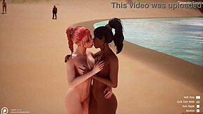 wildlife story of lesbian nurse and redhead patient getting busy