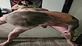 Wow! Watch this wife dominate hubby with huge dildos in wild anal play. Can you handle it?