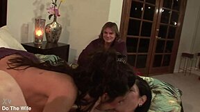How did lesbian Lou Charmelle help Cadence St John get impregnated?
