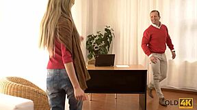 Man, I swear this old guy just stumbled into an affair with a hot stranger...