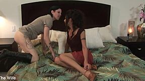 How did lesbian Lou Charmelle help Cadence St John get impregnated?