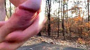 I Got Wild Flashing My Clit in Public Forest