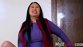 Asian Family Reunion with MylfLove in Wild Cowgirl Action
