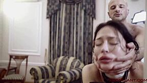 Xdominant Slave Girl Tied for Anal Casting