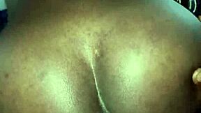 Damn! African Couple Rocks Reverse Cowgirl with Raw Power