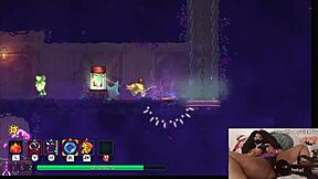 Ever Seen a Chubby Ebony Gamer Girl Fucked by Dildo During Dead Cells?