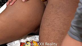 Indian step siblings dive into forbidden anal play