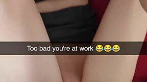 Real cheating neighbor Richelle Rose bangs on Snapchat while husband works