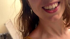 my brazilian sister-in-law can’t resist sucking me off