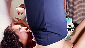damn, my mexicana novia sucks neighbor's dick so good
