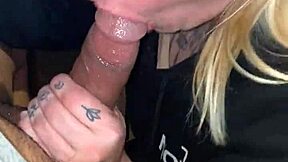 My friend visited, got a steamy deepthroat surprise.