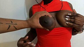 Hey, watch this Afro-Latin girl unleash naughty tricks in her first audition sucking huge cock - Jhodez1