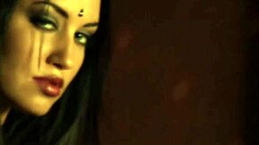 indian woman looks so lovely in this exotic scene
