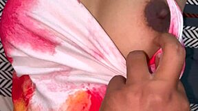 Desi Indian couple's first steamy bedroom romp caught on camera