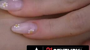candee licious gets her luscious feet licked and drilled hard