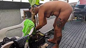 Nudist couple shares intimate beach moments in their unique lifestyle video