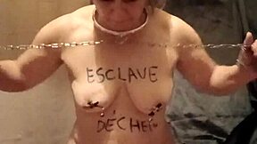 2024 esclave f autoseance with uro and gode play