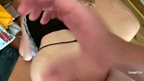 omg, i’m like soo into this big booty maid suckin’ cock... gettin’ my tight pussy pounded doggystyle!