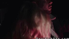 muscular dude gets blowjob then fucks sexy blonde babe hard