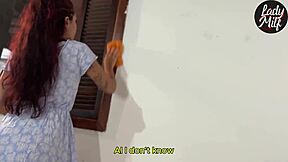 my neighbor sneaked in to surprise me alone