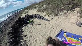 yo, ready for a wild beach pov doggystyle ride?
