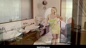 last call scene 1 - blonde rides huge cock after hours hard