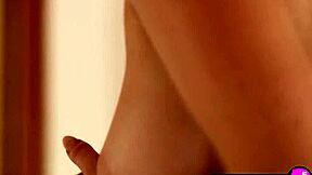 erotic posing session with big ass milf model manda kay in stunning lingerie turns steamy over time. her curves steal the show.