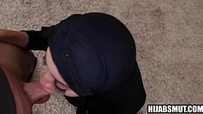 Muslim Wife Cheats with American Guy for Deepthroat and Hardcore Sex in Secret Affair