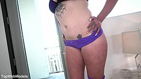 Man, Kali Danes with tattooed big tits sucks huge cock in POV! 😍