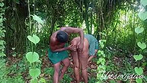 Oh Man, I Can't Believe It! Me and My College Buddy Screwing Wild in the Bush During School Hours, Like, Totally Insane Moment!