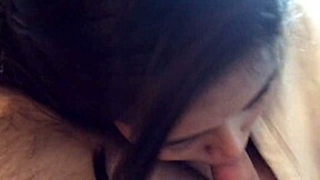 Morning blowjob from 19-year-old Filipina teen, best way to start doggy style
