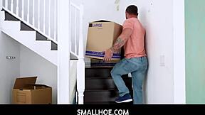 smallhoe - tiny asian jade kimiko struggles with sergeant miles' huge cock in wild sex