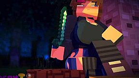 Jenny Meets Creeper in Wild 3D Pussy Action