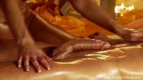 Intense Cock Handjob Massage with Asian Couple!
