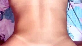 oh man, this cum looks so tasty after pounding my hairy girlfriend's big ass