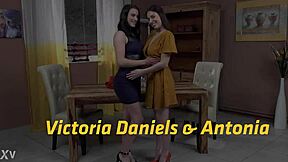 Fine, wanna watch Victoria Daniels and Antonia Sainz dive into wet play by VIPissy?