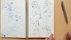 wanna see my doggy-style sketch with a sexy latina foot fetish?