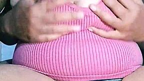 Indian Girl Teases with Juicy Hairy Pussy Display
