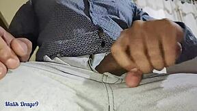 yo, malik drago9’s huge cock cums hard at work