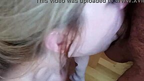 Slut Milf Wife Gets Rough Face Fuck and Cum on Her Face