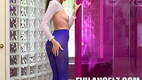 Hey there, check Maya Woulfe and Mick Blue as angels in pantyhose!