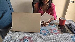 Desi Indian Bhabhi Working in Office Gets Brutally Banged by Me